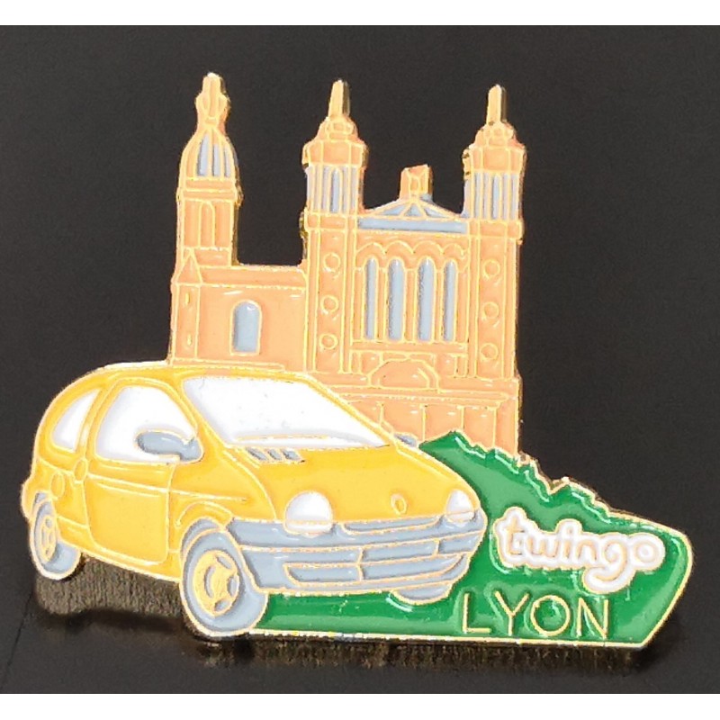 Pin's Twingo ville de Lyon