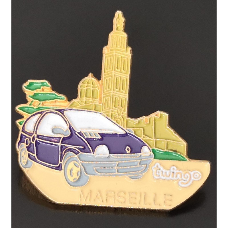 Pin's Twingo ville de Marseille
